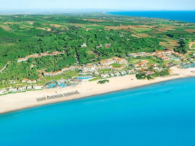 Ionian Sea Base Floor Villa Apartment At Kyllini Kástro Tornéze Dış mekan fotoğraf